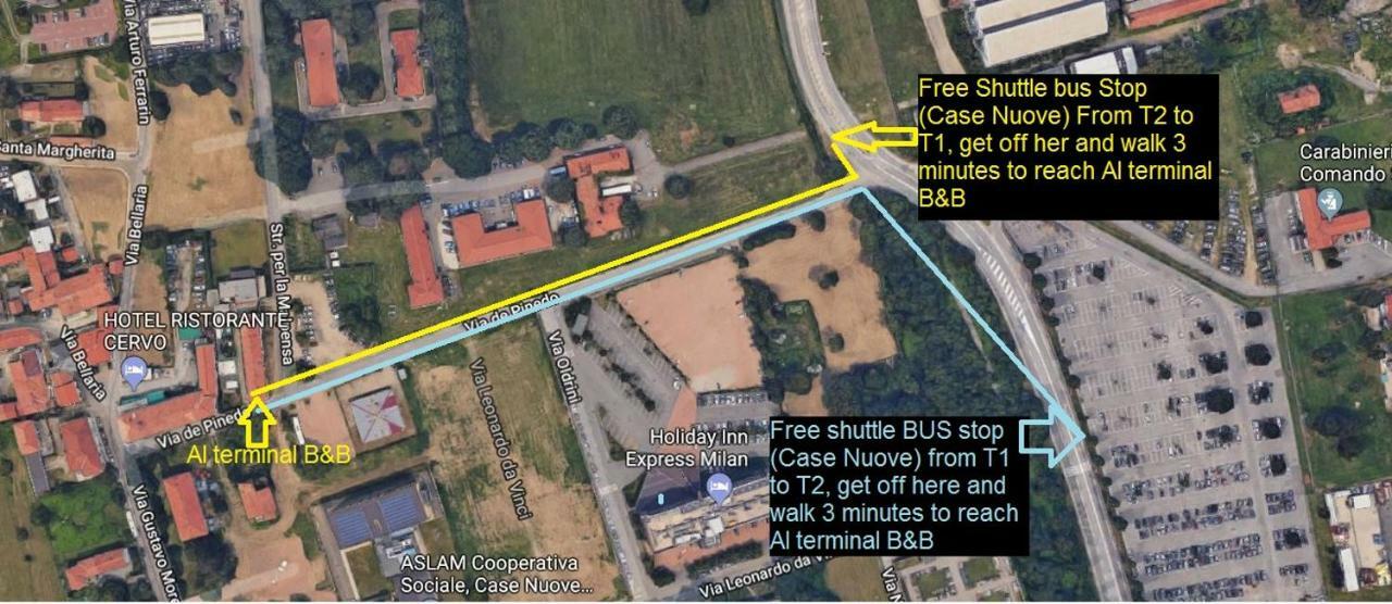 Al Terminal Hotel Somma Lombardo Luaran gambar